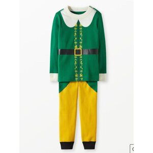 Hanna Andersson Warner Bros Buddy the Elf Costume Long John Pajamas Set 6/7